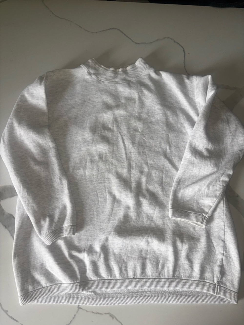 VTG Women’s Eddie Bauer Classic White o oversize Crewneck Sweatshirt size Small